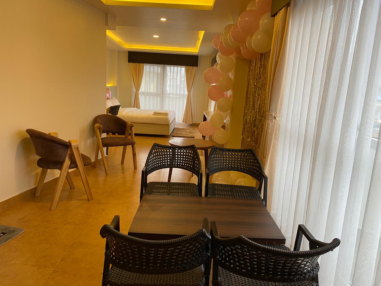 Pom's Penthouse interior